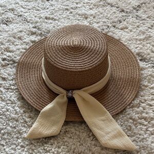 Brown Straw Hat